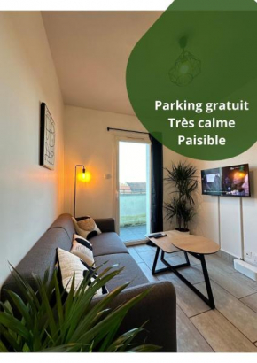 LE PAISIBLE - Parking gratuit - Entrée ville